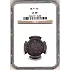 Liberty Seated Quarter Dollar (3)