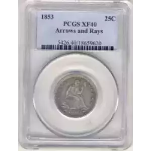 Liberty Seated Quarter Dollar (3)