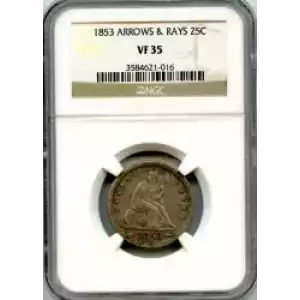 Liberty Seated Quarter Dollar (3)