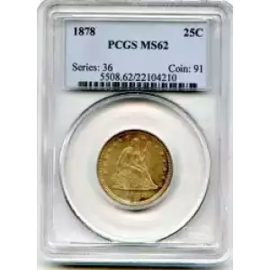 Liberty Seated Quarter Dollar (3)