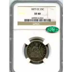 Liberty Seated Quarter Dollar (3)