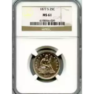 Liberty Seated Quarter Dollar (3)