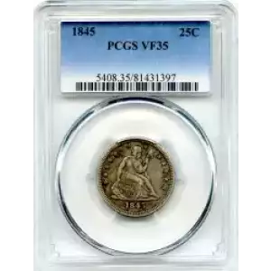 Liberty Seated Quarter Dollar (3)