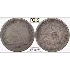 Liberty Seated Quarter Dollar (3)
