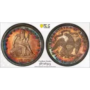 Liberty Seated Quarter Dollar (3)