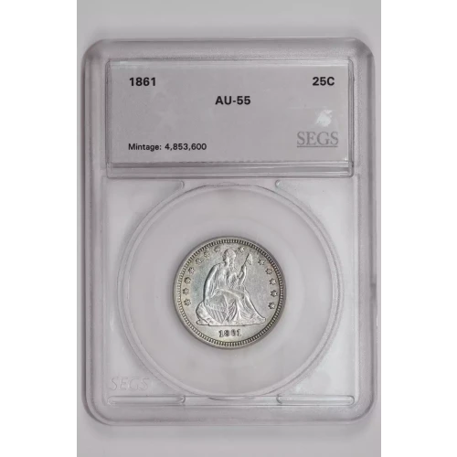 Liberty Seated Quarter Dollar