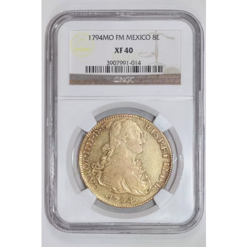 MEXICO Gold 8 ESCUDOS