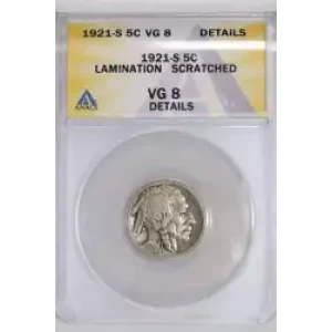 Nickel Five Cent Pieces-Indian Head or Buffalo