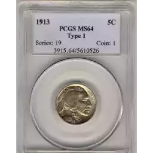 Nickel Five Cent Pieces-Indian Head or Buffalo (3)