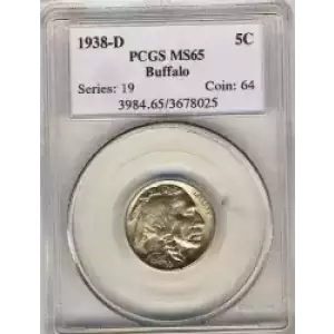 Nickel Five Cent Pieces-Indian Head or Buffalo (3)