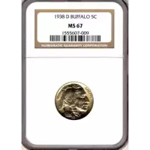 Nickel Five Cent Pieces-Indian Head or Buffalo (3)