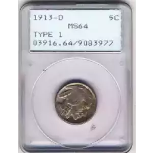 Nickel Five Cent Pieces-Indian Head or Buffalo (3)