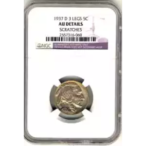 Nickel Five Cent Pieces-Indian Head or Buffalo (3)