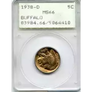 Nickel Five Cent Pieces-Indian Head or Buffalo (3)