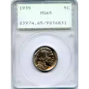 Nickel Five Cent Pieces-Indian Head or Buffalo (3)