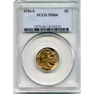 Nickel Five Cent Pieces-Indian Head or Buffalo (3)