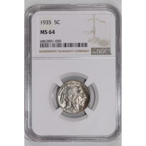 Nickel Five Cent Pieces-Indian Head or Buffalo