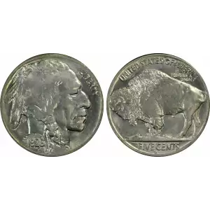 Nickel Five Cent Pieces-Indian Head or Buffalo (2)