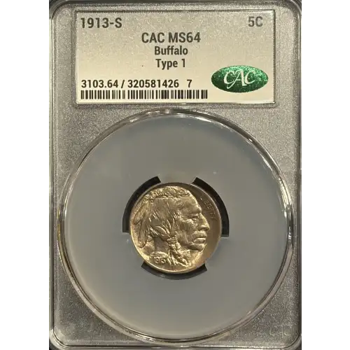 Nickel Five Cent Pieces-Indian Head or Buffalo