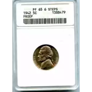 Nickel Five Cent Pieces-Jefferson (3)