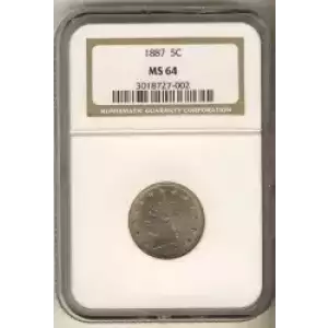 Nickel Five Cent Pieces-Liberty Head 1883-1913 (3)