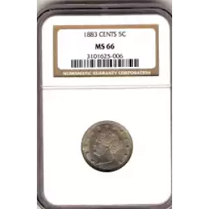 Nickel Five Cent Pieces-Liberty Head 1883-1913 (3)