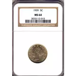 Nickel Five Cent Pieces-Liberty Head 1883-1913 (3)