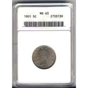 Nickel Five Cent Pieces-Liberty Head 1883-1913 (3)