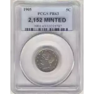 Nickel Five Cent Pieces-Liberty Head 1883-1913 (3)