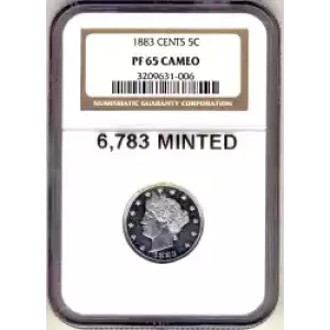 Nickel Five Cent Pieces-Liberty Head 1883-1913 (3)