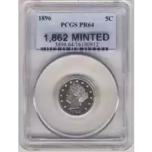 Nickel Five Cent Pieces-Liberty Head 1883-1913 (3)