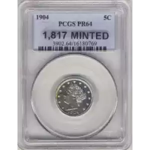 Nickel Five Cent Pieces-Liberty Head 1883-1913 (3)