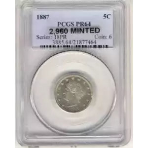 Nickel Five Cent Pieces-Liberty Head 1883-1913 (3)