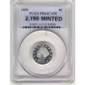 Nickel Five Cent Pieces-Liberty Head 1883-1913 (3)