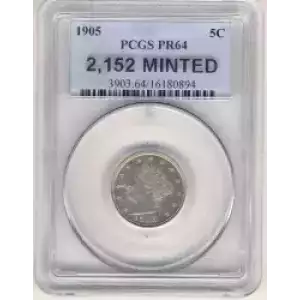 Nickel Five Cent Pieces-Liberty Head 1883-1913 (3)