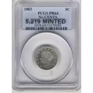 Nickel Five Cent Pieces-Liberty Head 1883-1913 (3)