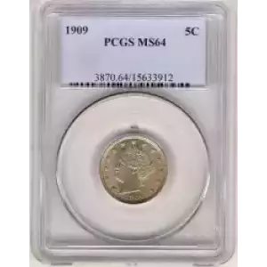 Nickel Five Cent Pieces-Liberty Head 1883-1913 (3)