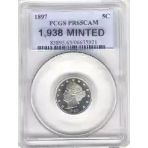 Nickel Five Cent Pieces-Liberty Head 1883-1913 (3)