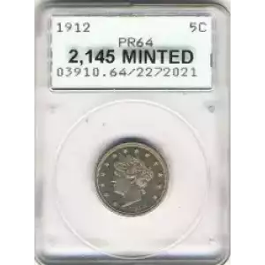 Nickel Five Cent Pieces-Liberty Head 1883-1913 (3)