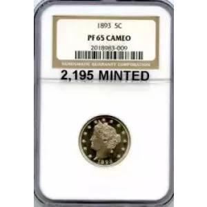 Nickel Five Cent Pieces-Liberty Head 1883-1913 (3)