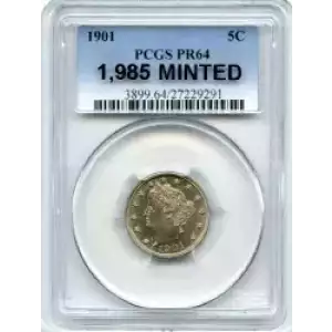 Nickel Five Cent Pieces-Liberty Head 1883-1913 (3)