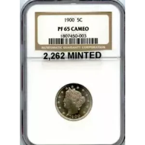 Nickel Five Cent Pieces-Liberty Head 1883-1913 (3)