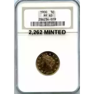 Nickel Five Cent Pieces-Liberty Head 1883-1913 (3)