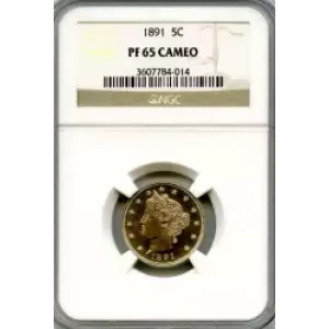 Nickel Five Cent Pieces-Liberty Head 1883-1913 (3)