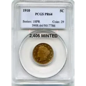 Nickel Five Cent Pieces-Liberty Head 1883-1913 (3)