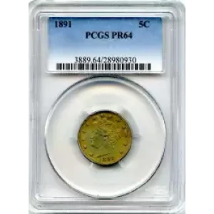 Nickel Five Cent Pieces-Liberty Head 1883-1913 (3)