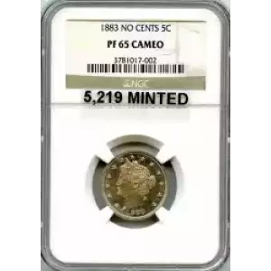 Nickel Five Cent Pieces-Liberty Head 1883-1913 (3)