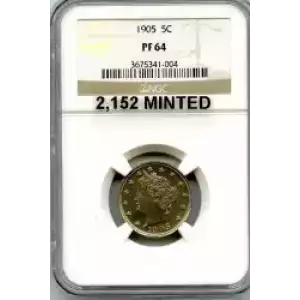 Nickel Five Cent Pieces-Liberty Head 1883-1913 (3)