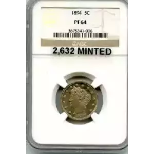 Nickel Five Cent Pieces-Liberty Head 1883-1913 (3)