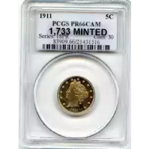 Nickel Five Cent Pieces-Liberty Head 1883-1913 (3)